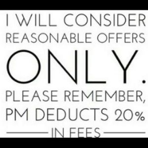 ❗REASONABLE OFFERS❗